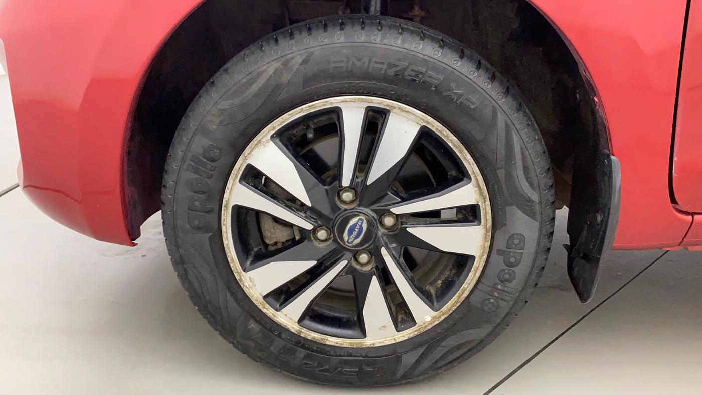 2020 Datsun Go Plus T(O), Petrol, Manual, 7,758 km, Left Front Wheel