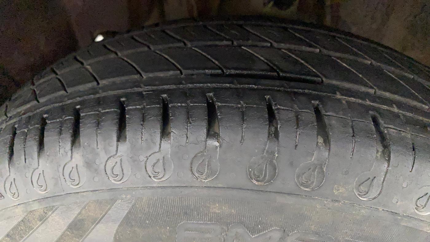 2020 Datsun Go Plus T(O), Petrol, Manual, 7,758 km, Left Front Tyre Tread