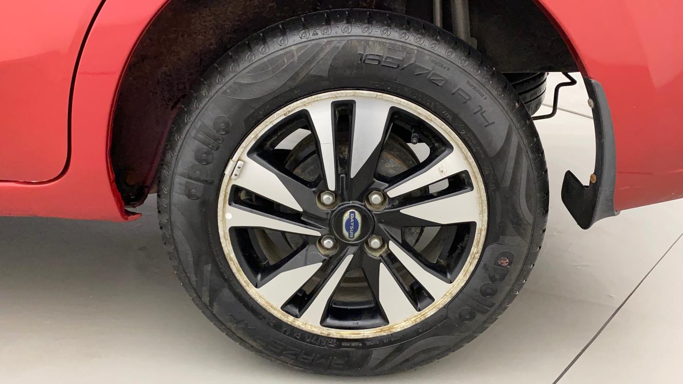 2020 Datsun Go Plus T(O), Petrol, Manual, 7,758 km, Left Rear Wheel