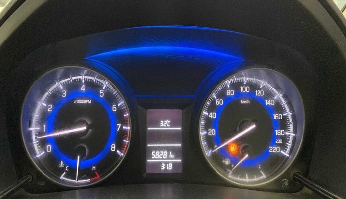 2020 Maruti Baleno DELTA PETROL 1.2, Petrol, Manual, 58,266 km, Odometer Image