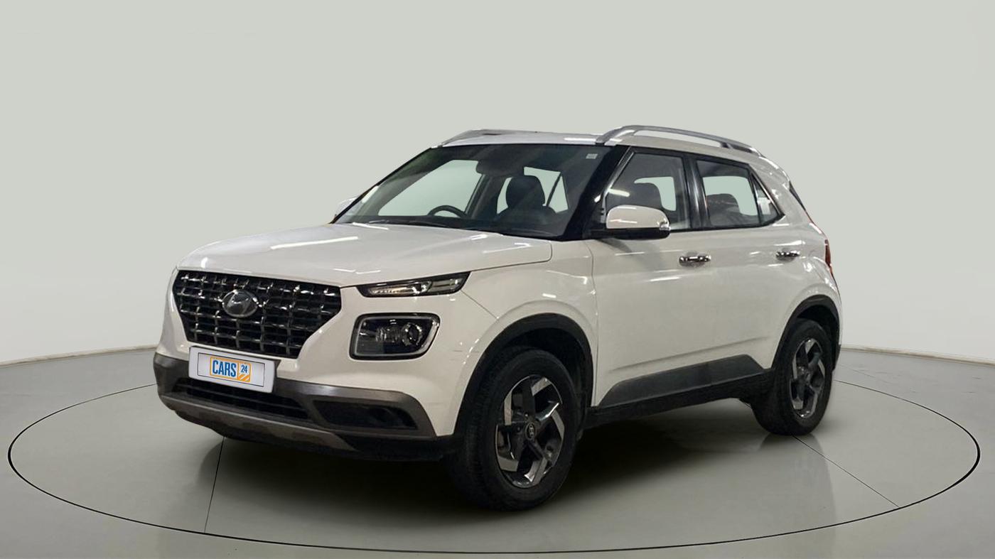 2019 Hyundai VENUE SX 1.0 (O) TURBO, Petrol, Manual, 64,899 km, Left Front Diagonal