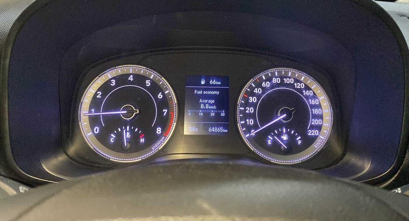 2019 Hyundai VENUE SX 1.0 (O) TURBO, Petrol, Manual, 64,899 km, Odometer Image