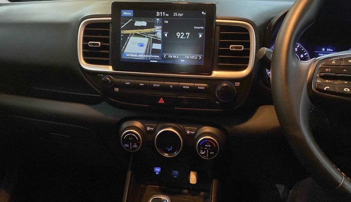 2019 Hyundai VENUE SX 1.0 (O) TURBO, Petrol, Manual, 64,899 km, Air Conditioner