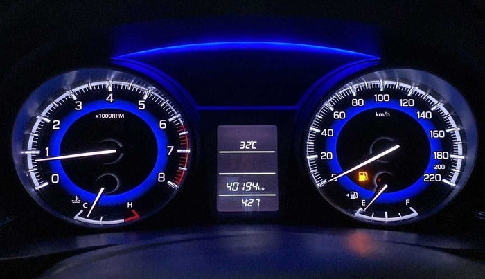 2020 Maruti Baleno DELTA PETROL 1.2, Petrol, Manual, 40,205 km, Odometer Image