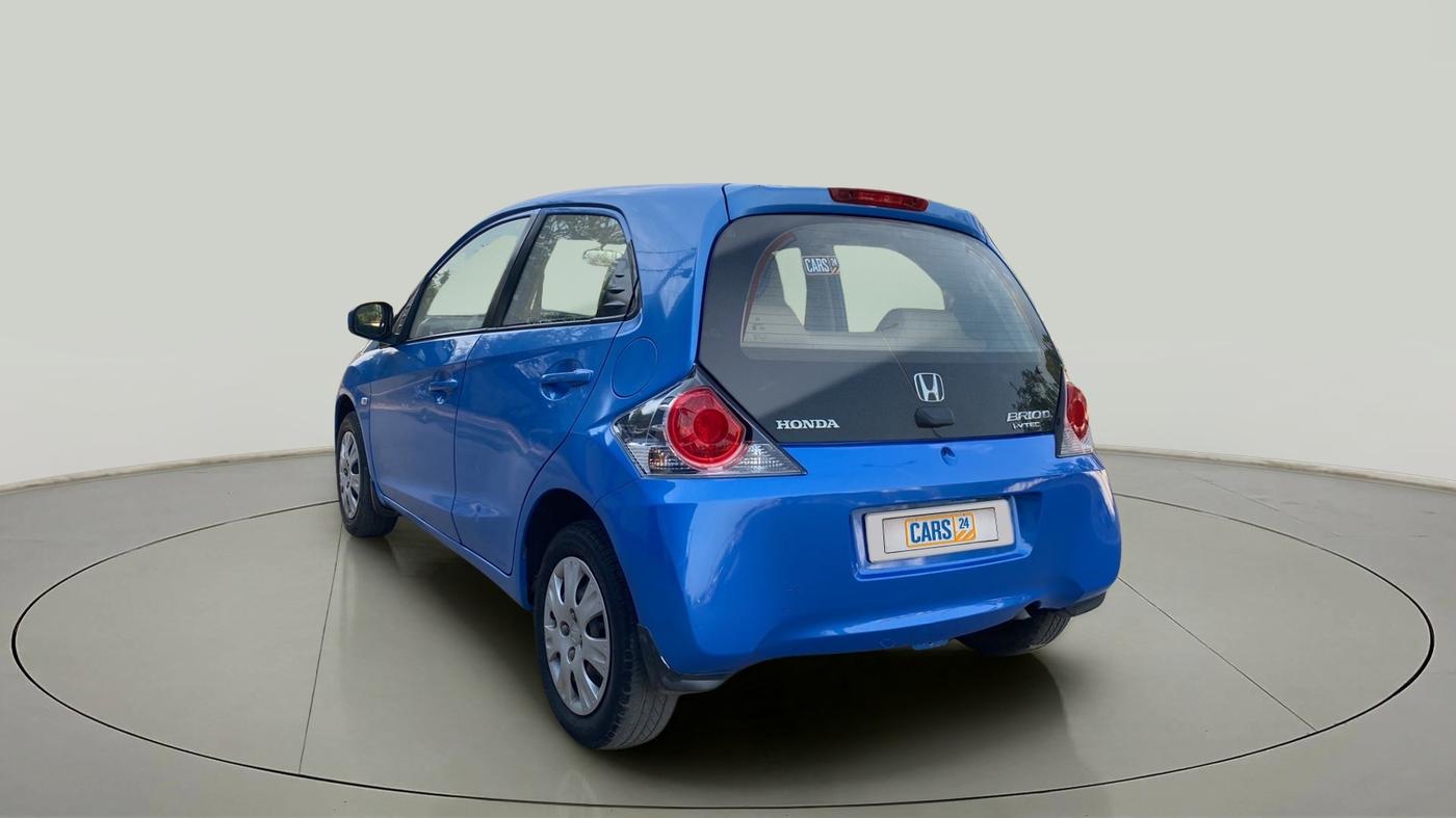 2014 Honda Brio S MT, Petrol, Manual, 63,565 km, Left Back Diagonal