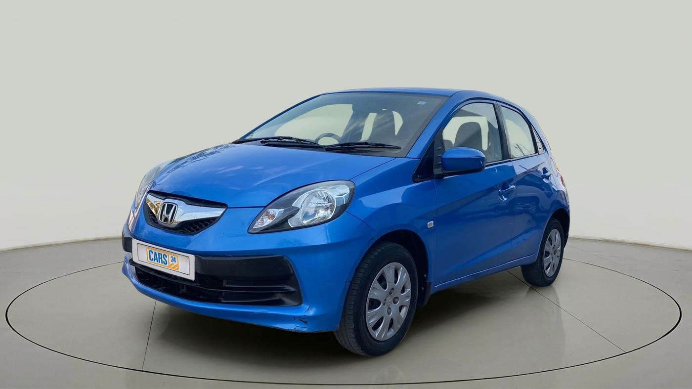 2014 Honda Brio S MT, Petrol, Manual, 63,565 km, Left Front Diagonal