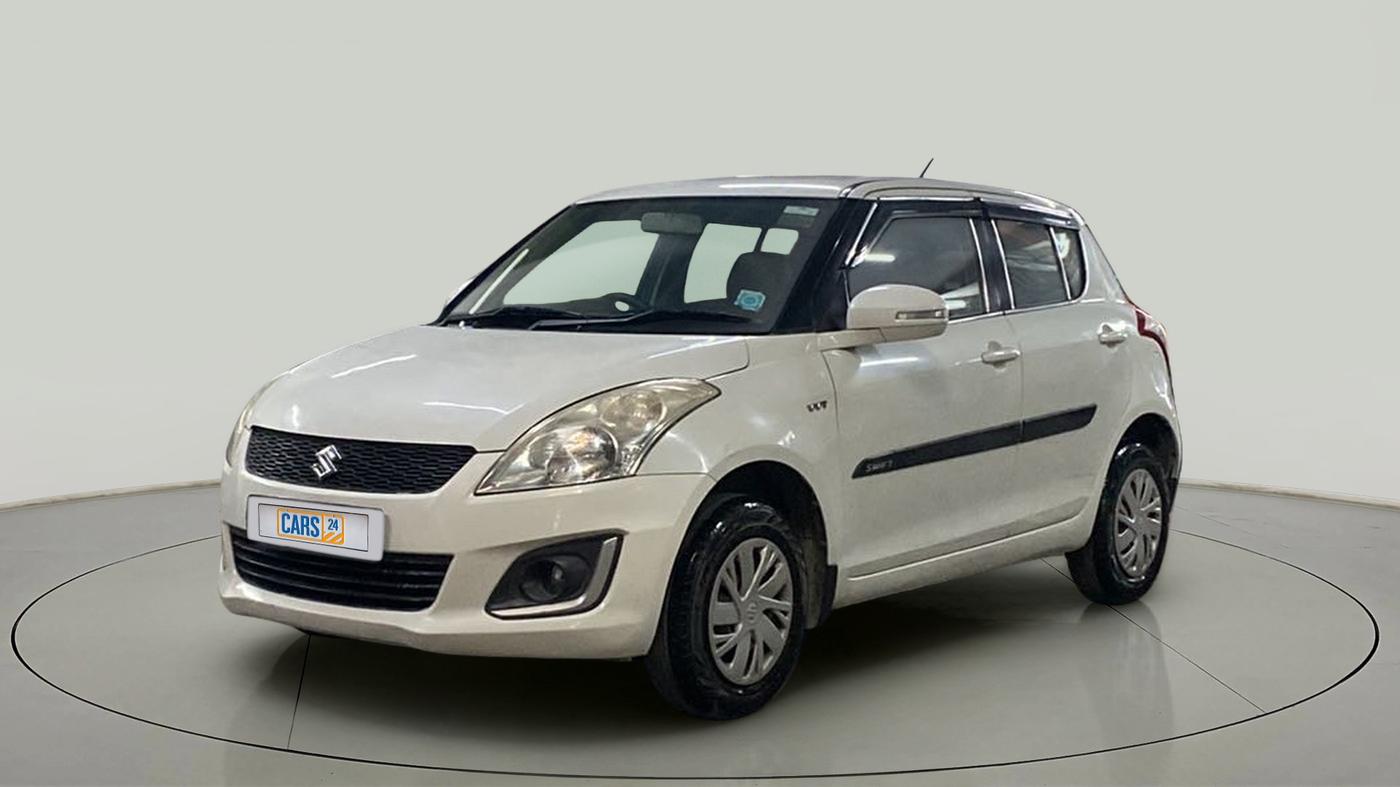 2015 Maruti Swift VXI, Petrol, Manual, 84,066 km, Left Front Diagonal