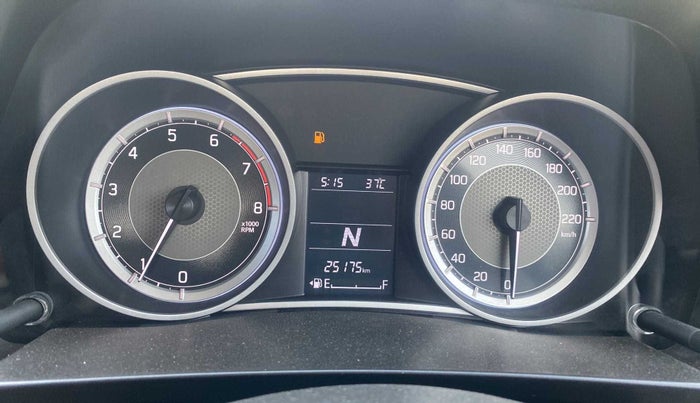 2021 Maruti Dzire ZXI AMT, Petrol, Automatic, 25,160 km, Odometer Image