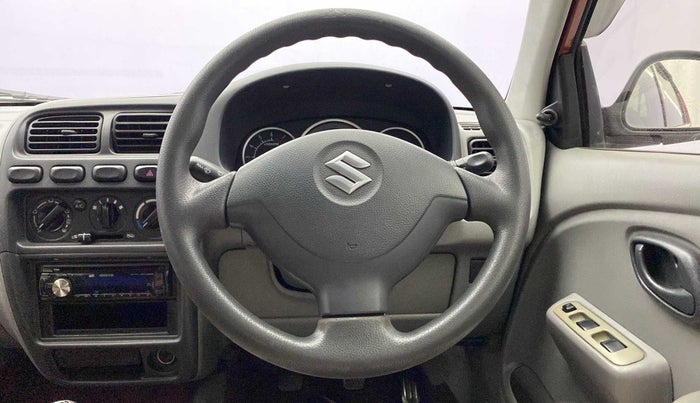 2013 Maruti Alto K10 VXI, Petrol, Manual, 76,596 km, Steering Wheel Close Up