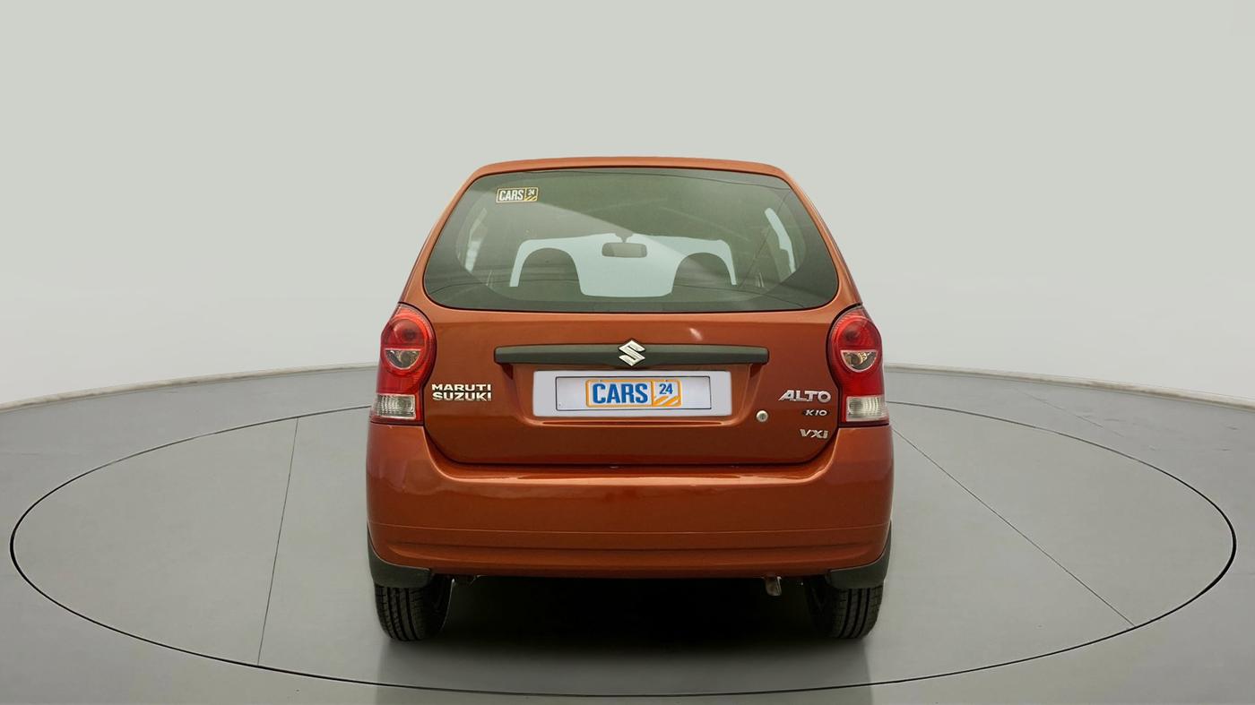2013 Maruti Alto K10 VXI, Petrol, Manual, 76,596 km, Back/Rear