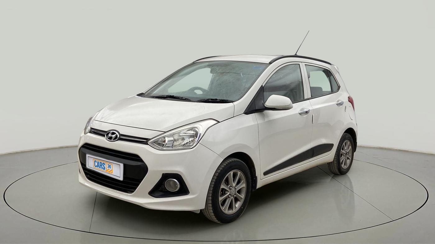 2016 Hyundai Grand i10 ASTA (O) AT 1.2 KAPPA VTVT, Petrol, Automatic, 49,812 km, Left Front Diagonal