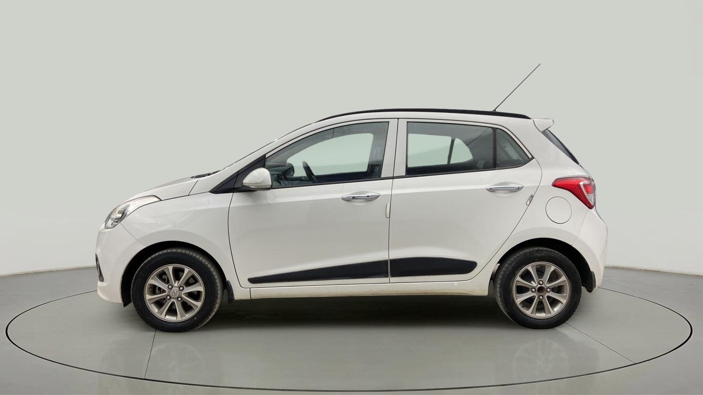 2016 Hyundai Grand i10 ASTA (O) AT 1.2 KAPPA VTVT, Petrol, Automatic, 49,812 km, Left Side
