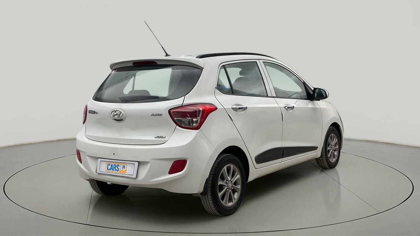 2016 Hyundai Grand i10 ASTA (O) AT 1.2 KAPPA VTVT, Petrol, Automatic, 49,812 km, Right Back Diagonal