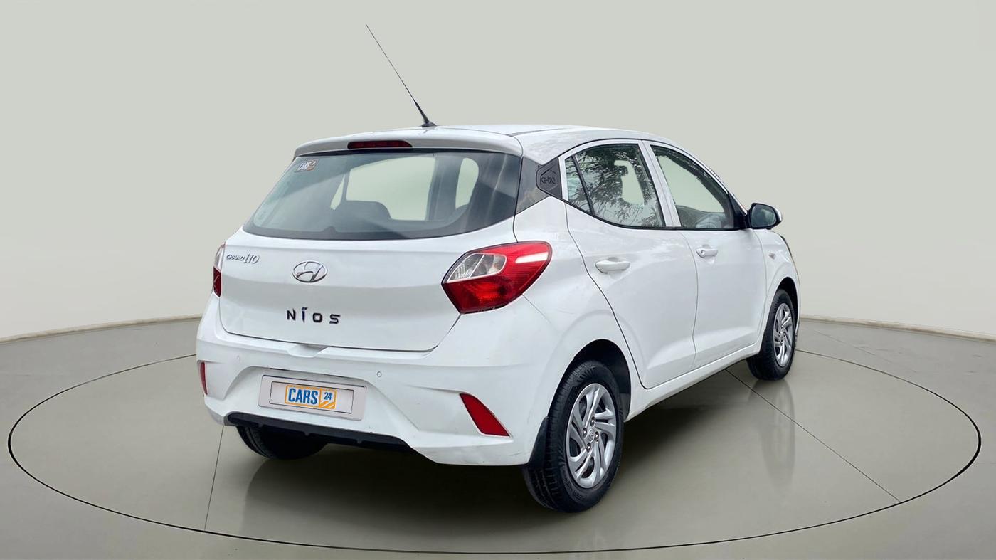 2021 Hyundai GRAND I10 NIOS MAGNA 1.2 KAPPA VTVT, Petrol, Manual, 33,363 km, Right Back Diagonal