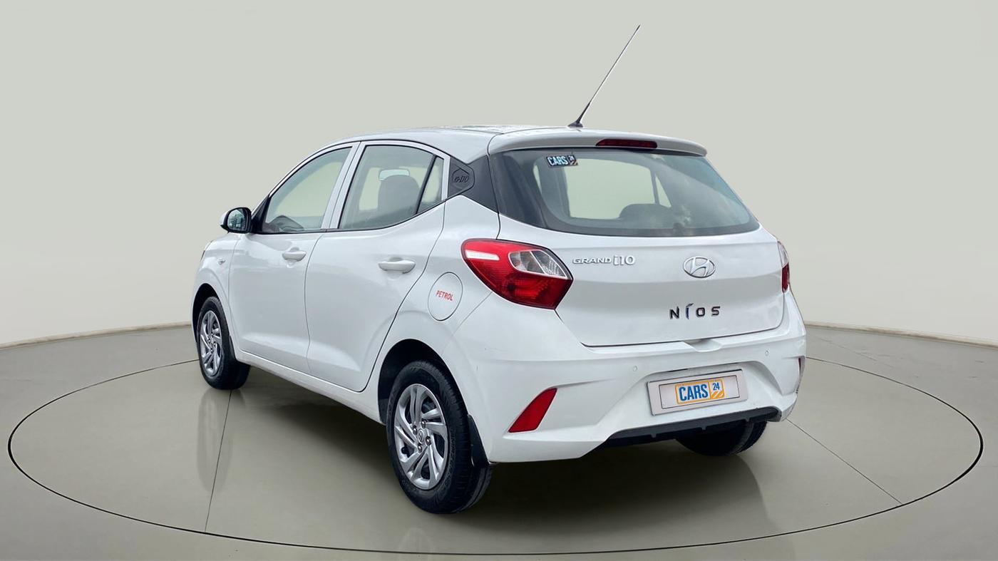 2021 Hyundai GRAND I10 NIOS MAGNA 1.2 KAPPA VTVT, Petrol, Manual, 33,363 km, Left Back Diagonal