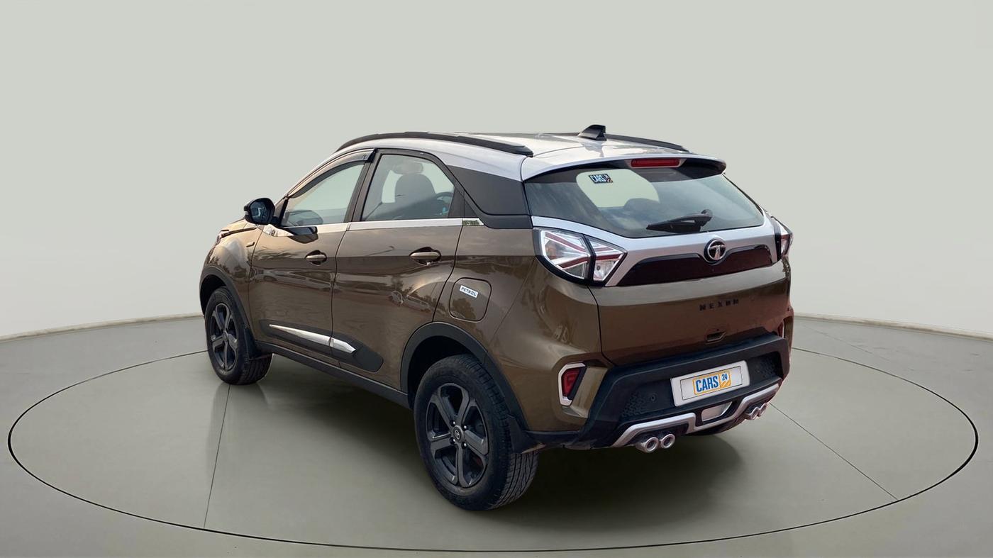 2022 Tata NEXON XZ PLUS (PREMIUM) PETROL JET, Petrol, Manual, 11,859 km, Left Back Diagonal