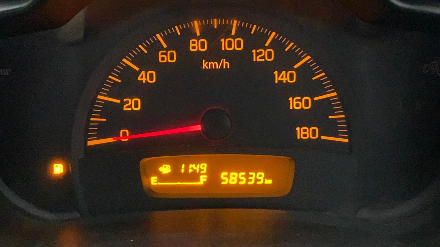 2017 Maruti Celerio VXI, Petrol, Manual, 58,539 km, Odometer Image