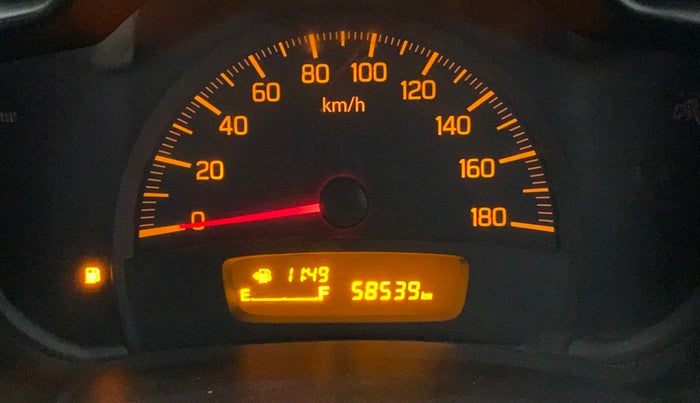 2017 Maruti Celerio VXI, Petrol, Manual, 58,539 km, Odometer Image