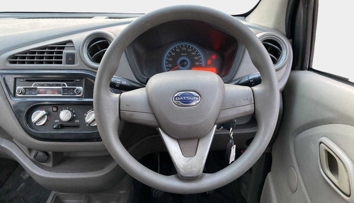 2017 Datsun Redi Go T (O), Petrol, Manual, 60,254 km, Steering Wheel Close Up