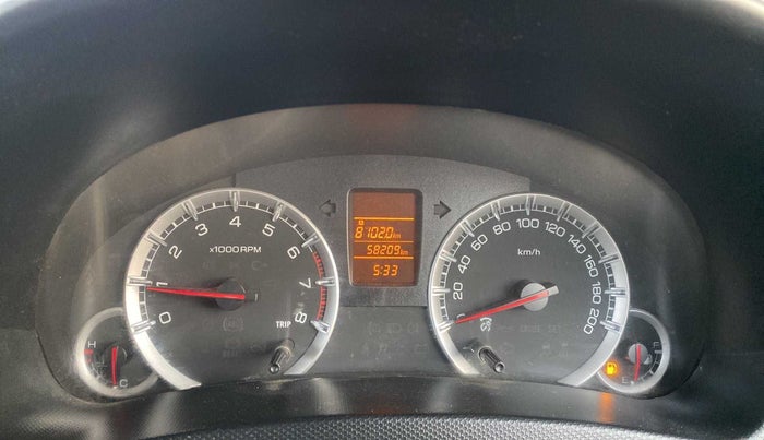 2014 Maruti Swift VXI, Petrol, Manual, 58,203 km, Odometer Image