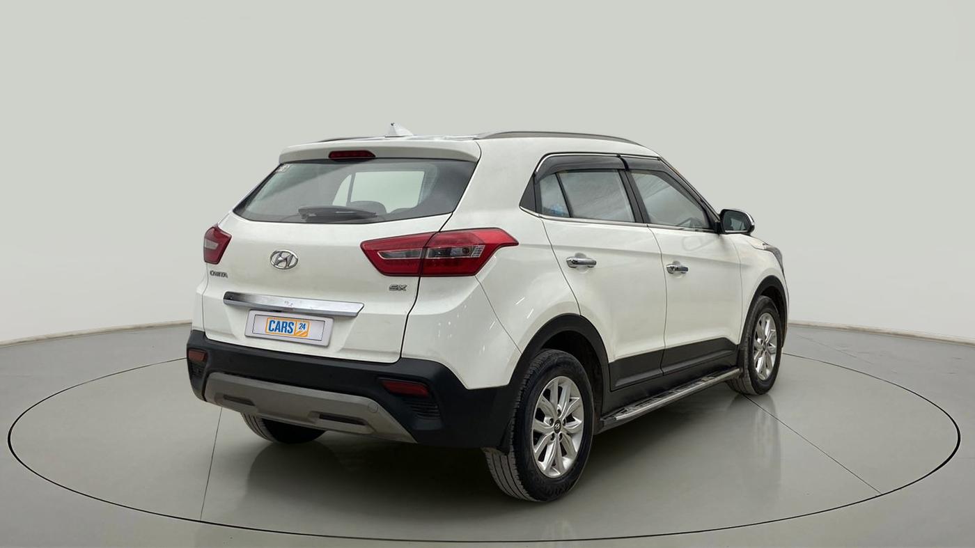 2019 Hyundai Creta SX 1.6 DIESEL, Diesel, Manual, 60,175 km, Right Back Diagonal