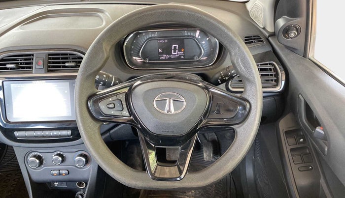 2022 Tata TIAGO NRG XZ AMT, Petrol, Automatic, 22,581 km, Steering Wheel Close Up