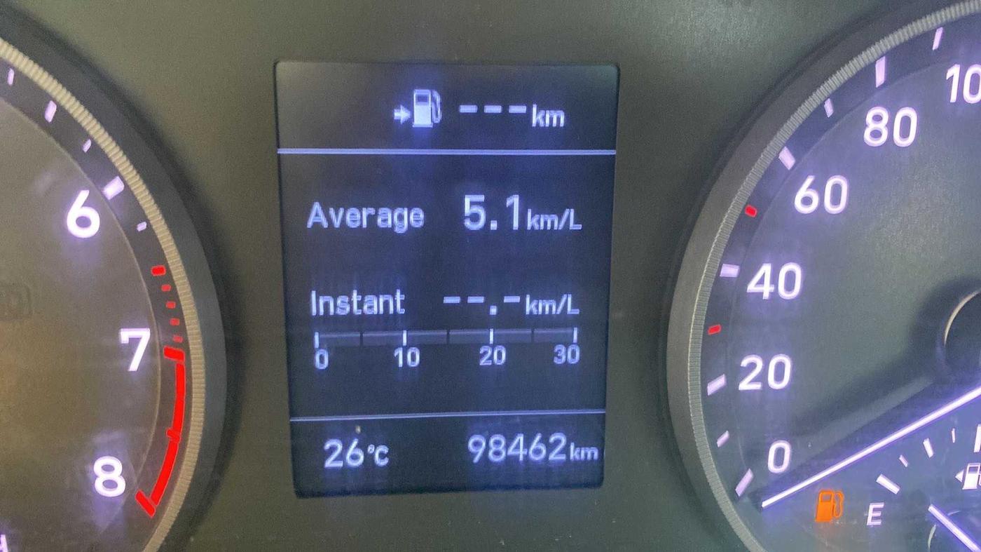 2018 Hyundai Verna 1.6 VTVT SX O, Petrol, Manual, 98,919 km, Odometer Image