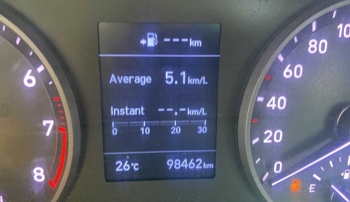 2018 Hyundai Verna 1.6 VTVT SX O, Petrol, Manual, 98,919 km, Odometer Image