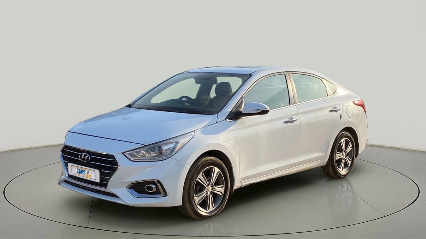 2018 Hyundai Verna 1.6 VTVT SX O, Petrol, Manual, 98,919 km, Left Front Diagonal