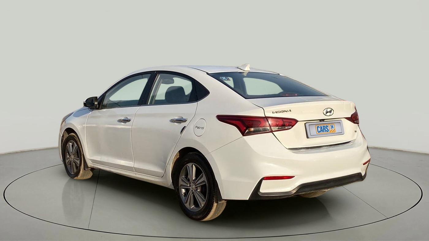 2018 Hyundai Verna 1.6 VTVT SX O, Petrol, Manual, 98,919 km, Left Back Diagonal
