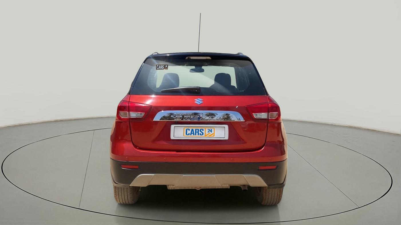2018 Maruti Vitara Brezza ZDI PLUS AT DUAL TONE, Diesel, Automatic, 33,681 km, Back/Rear