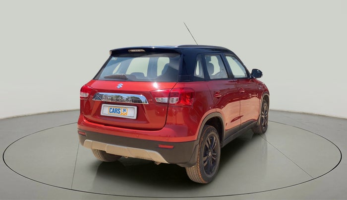 2018 Maruti Vitara Brezza ZDI PLUS AT DUAL TONE, Diesel, Automatic, 33,681 km, Right Back Diagonal
