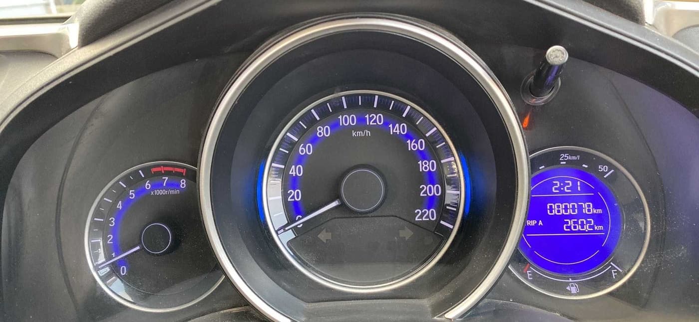 2016 Honda Jazz 1.2L I-VTEC SV, Petrol, Manual, 80,057 km, Odometer Image