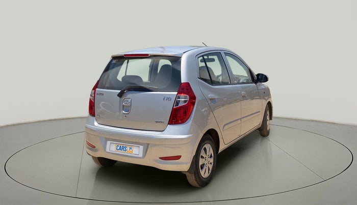 2012 Hyundai i10 SPORTZ 1.2, Petrol, Manual, 84,031 km, Right Back Diagonal