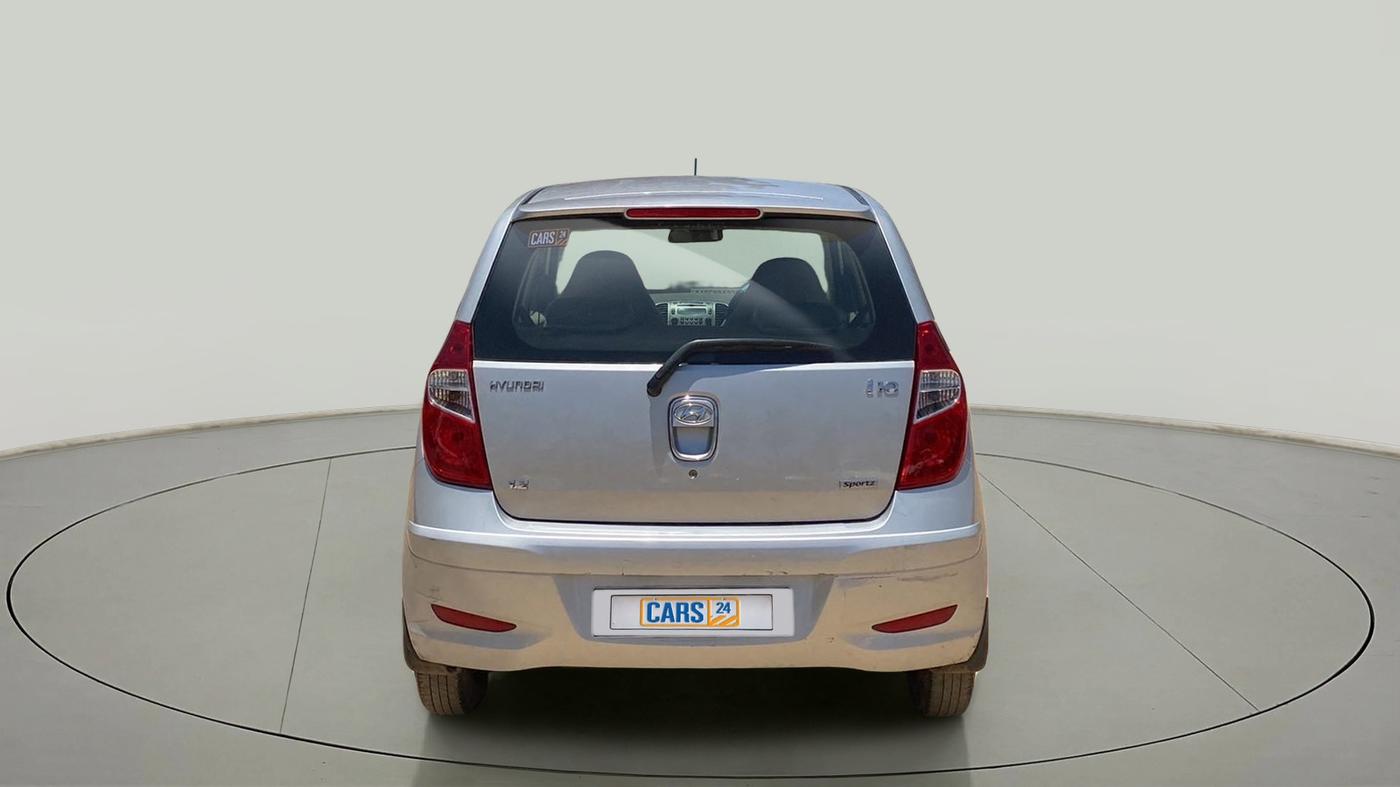 2012 Hyundai i10 SPORTZ 1.2, Petrol, Manual, 84,031 km, Back/Rear