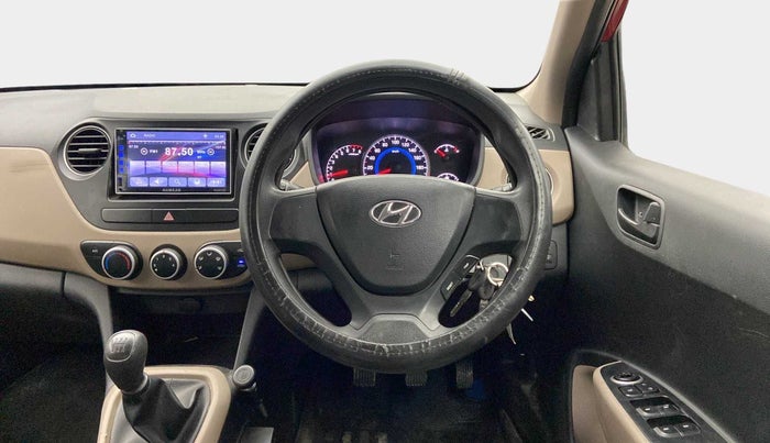 2017 Hyundai Grand i10 MAGNA 1.2 KAPPA VTVT, Petrol, Manual, 26,617 km, Steering Wheel Close Up