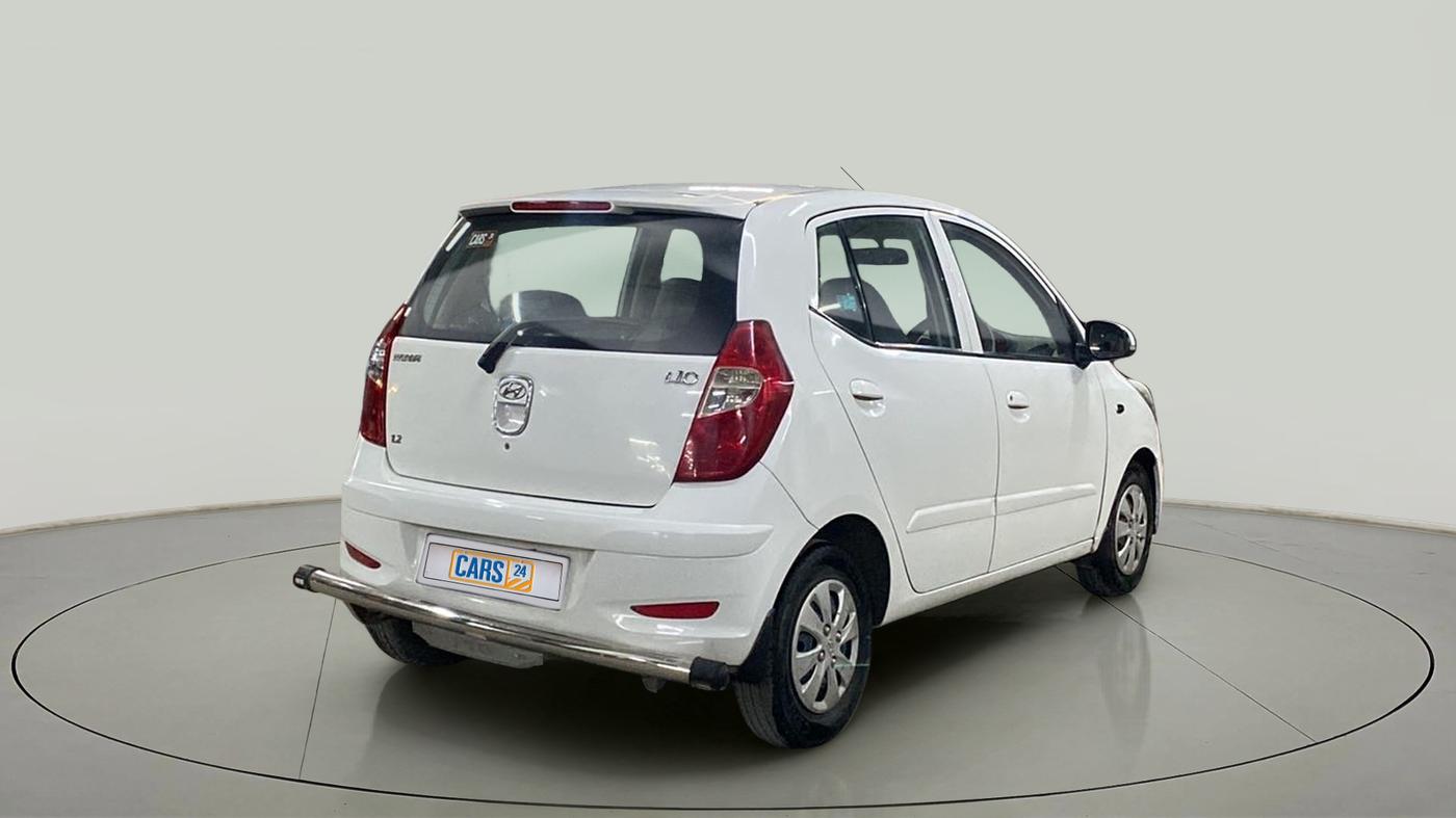 2012 Hyundai i10 SPORTZ 1.2, Petrol, Manual, 87,545 km, Right Back Diagonal