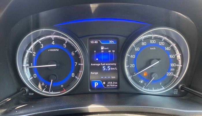 2019 Maruti Baleno ALPHA CVT PETROL 1.2, Petrol, Automatic, 34,783 km, Odometer Image