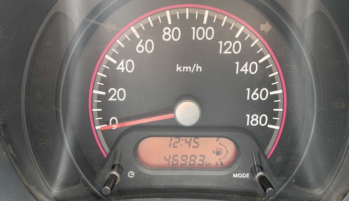 2010 Maruti A Star VXI, Petrol, Manual, 46,984 km, Odometer Image