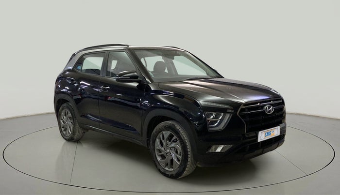 2020 Hyundai Creta SX (O) 1.4 TURBO DCT, Petrol, Automatic, 24,955 km, Right Front Diagonal