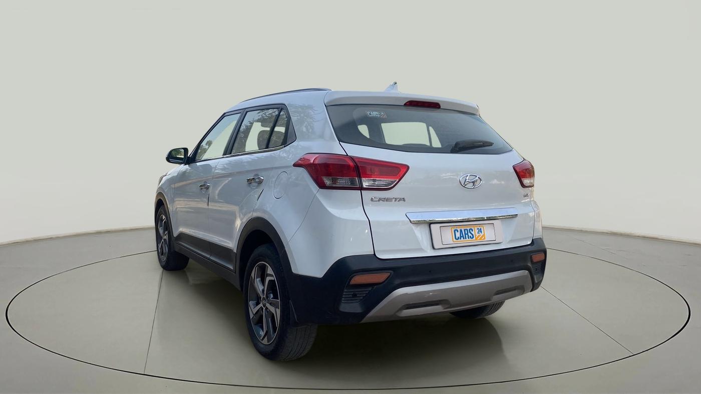 2018 Hyundai Creta SX (O) 1.6 DIESEL, Diesel, Manual, 75,608 km, Left Back Diagonal
