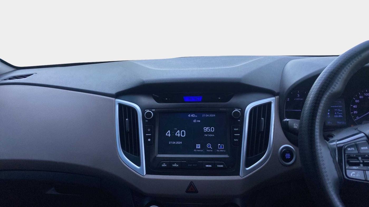 2018 Hyundai Creta SX (O) 1.6 DIESEL, Diesel, Manual, 75,608 km, Air Conditioner