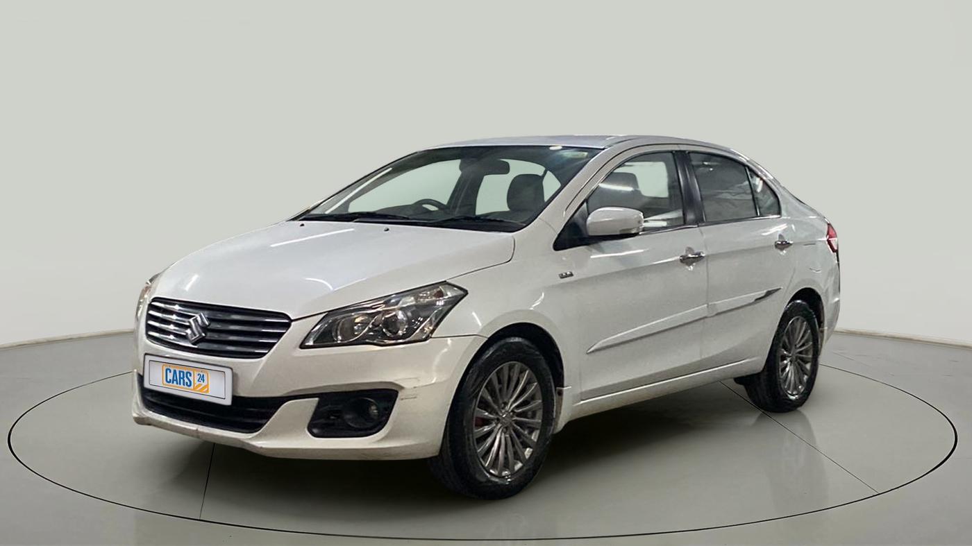 2018 Maruti Ciaz ALPHA DIESEL 1.3, Diesel, Manual, 1,13,475 km, Left Front Diagonal
