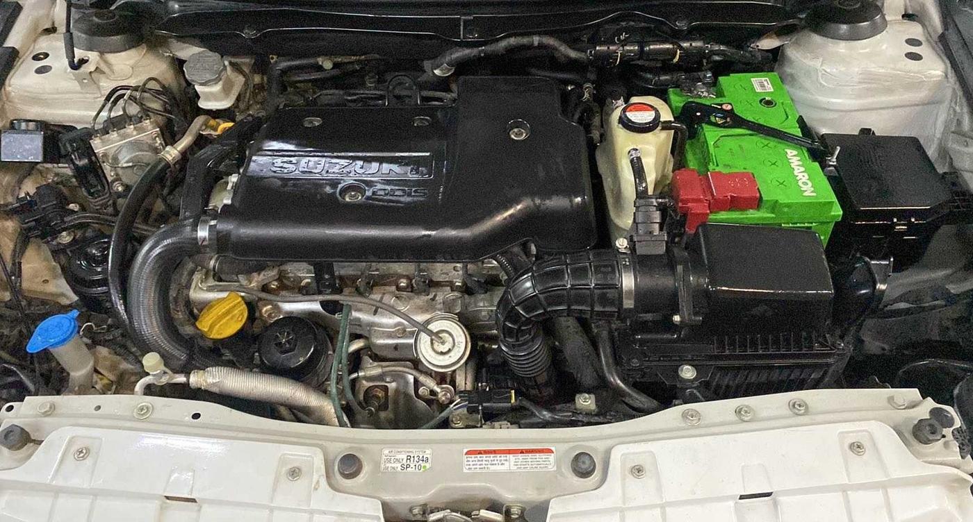 2018 Maruti Ciaz ALPHA DIESEL 1.3, Diesel, Manual, 1,13,475 km, Open Bonet