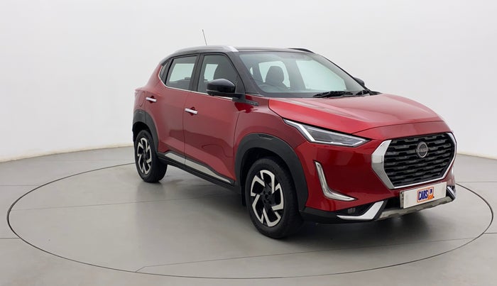 2021 Nissan MAGNITE XV PREMIUM TURBO CVT DUAL TONE, Petrol, Automatic, 45,851 km, Right Front Diagonal