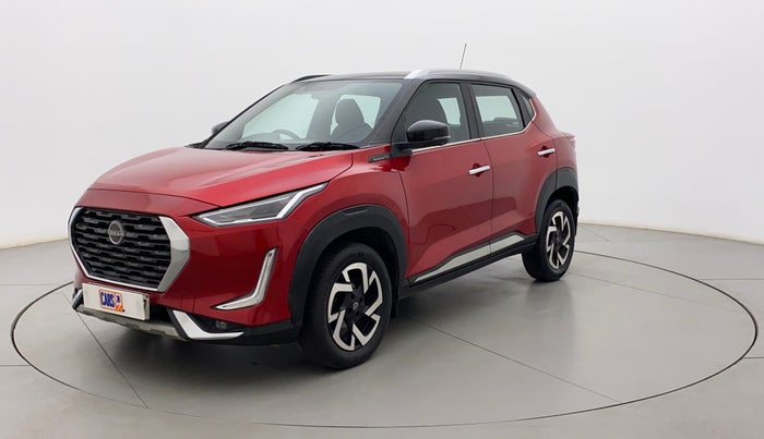 2021 Nissan MAGNITE XV PREMIUM TURBO CVT DUAL TONE, Petrol, Automatic, 45,851 km, Left Front Diagonal
