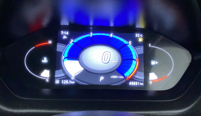 2021 Nissan MAGNITE XV PREMIUM TURBO CVT DUAL TONE, Petrol, Automatic, 45,851 km, Odometer Image