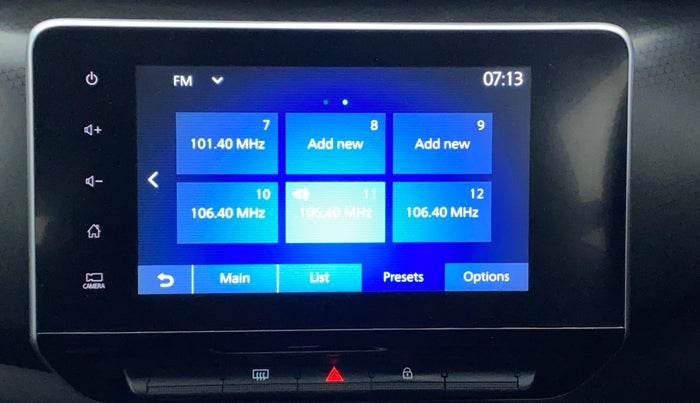 2021 Nissan MAGNITE XV PREMIUM TURBO CVT DUAL TONE, Petrol, Automatic, 45,851 km, Infotainment System