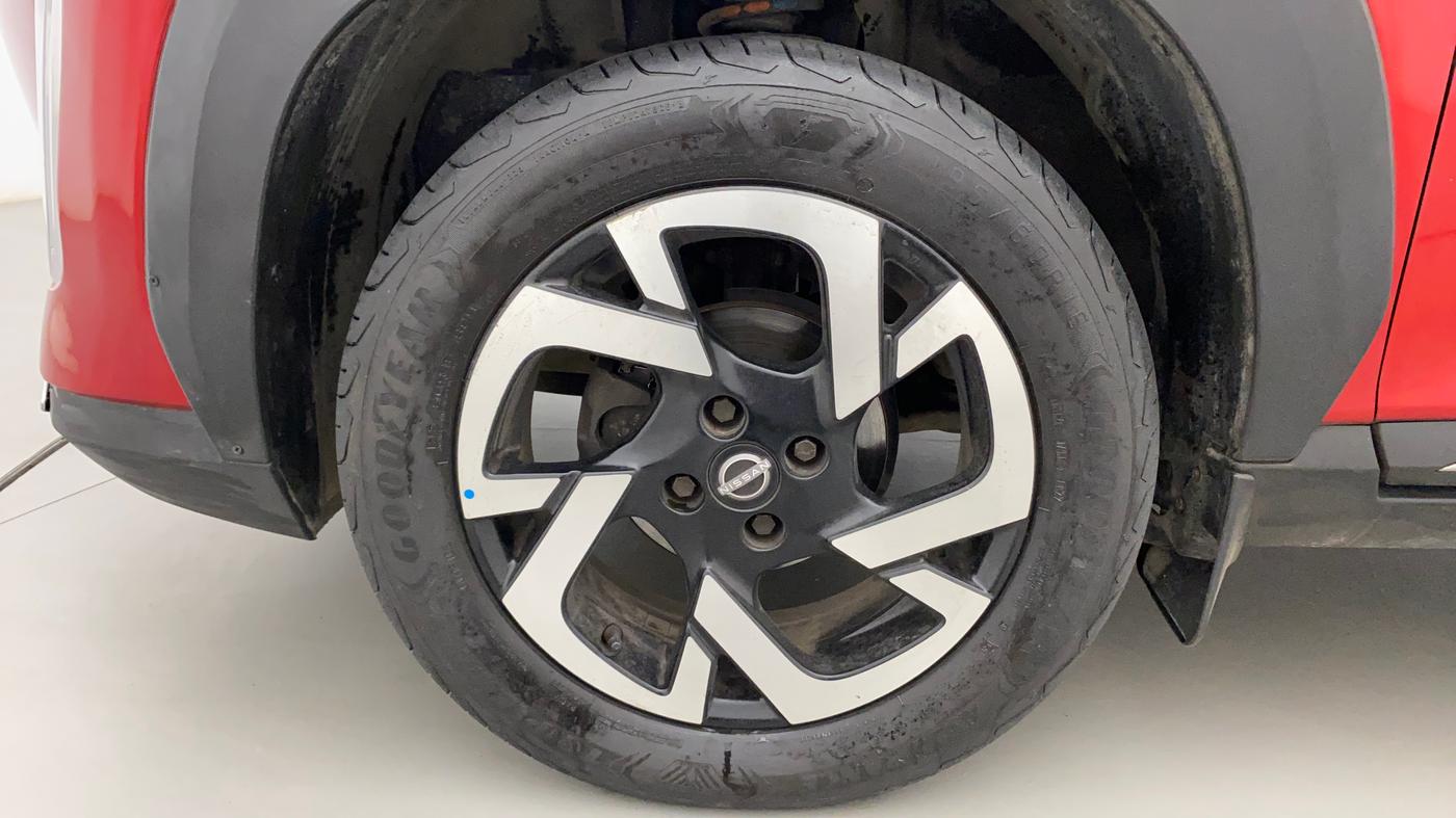 2021 Nissan MAGNITE XV PREMIUM TURBO CVT DUAL TONE, Petrol, Automatic, 45,851 km, Left Front Wheel