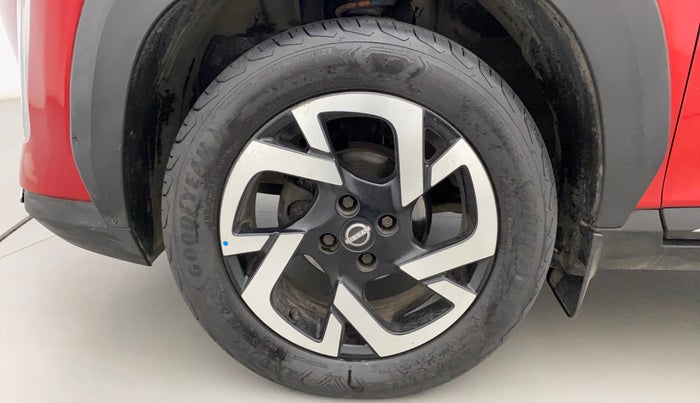 2021 Nissan MAGNITE XV PREMIUM TURBO CVT DUAL TONE, Petrol, Automatic, 45,851 km, Left Front Wheel